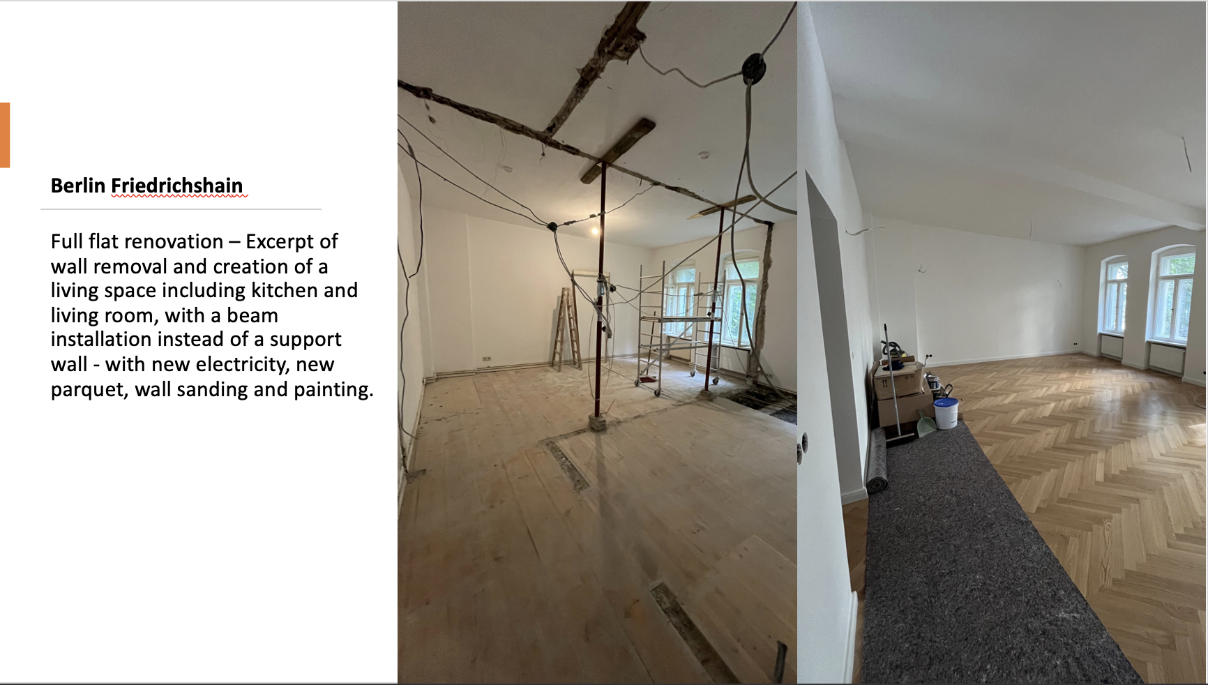 Altbau reno before after 10245