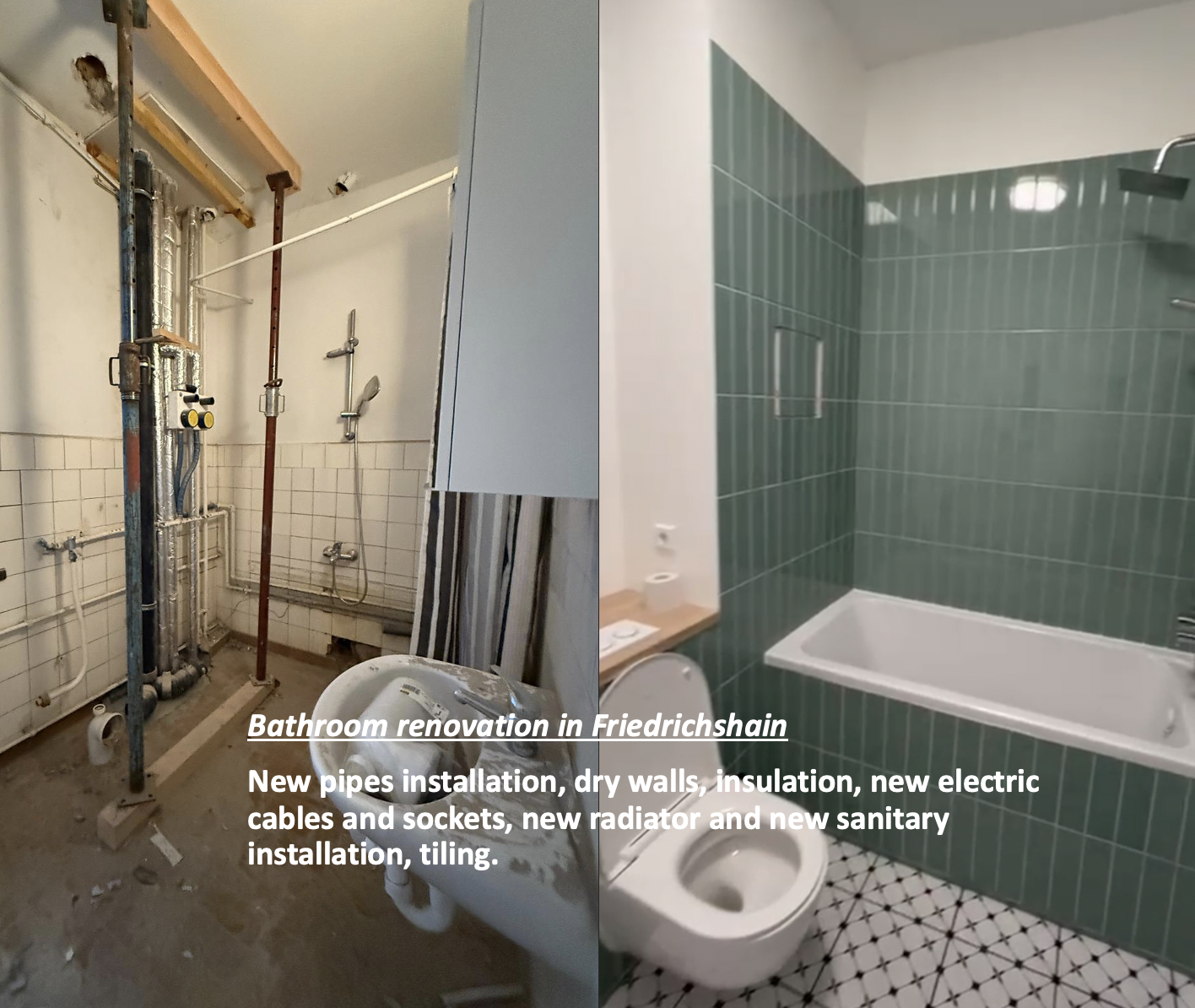 Berlin bathroom renovation